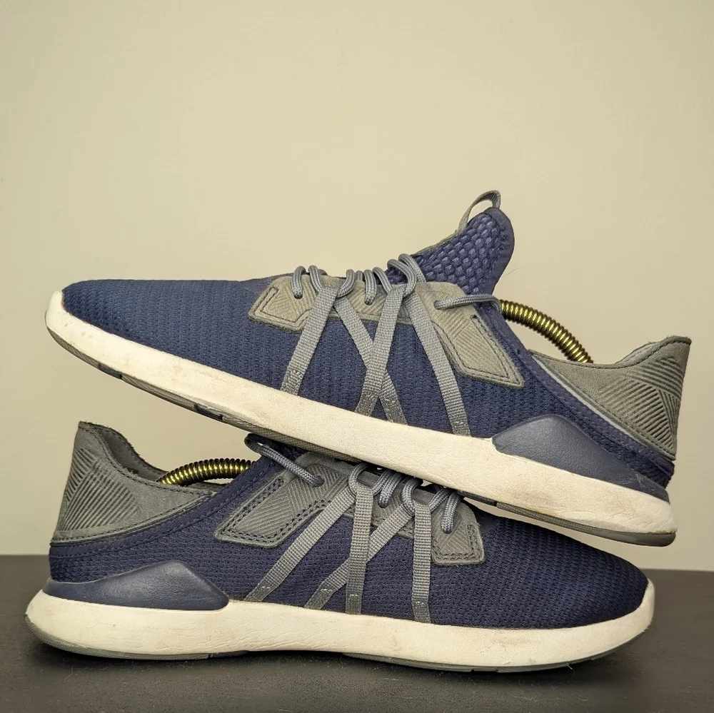 Olukai Holo Men's Athleisure Sneaker Vintage Indigo White Size 9.5